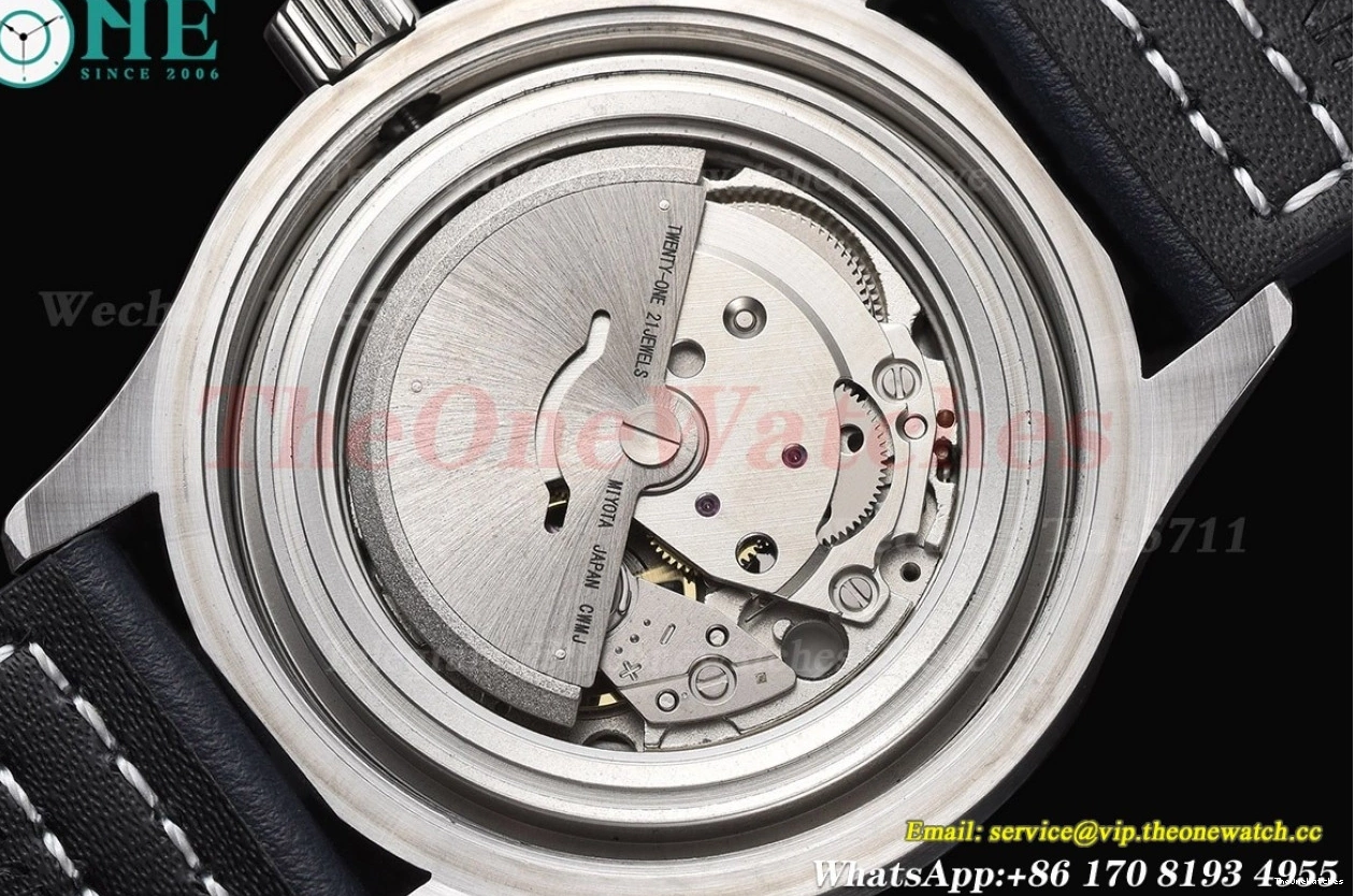 LE Mark SS XVIII Dial MY8215 GDF Blue 40mm 0330